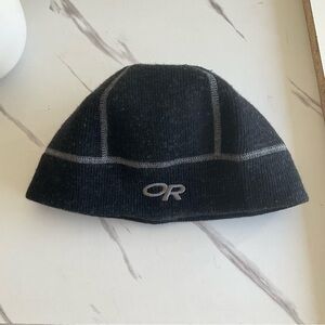Outdoor Research (OR) Wool & Fleece Lined Beanie - Black